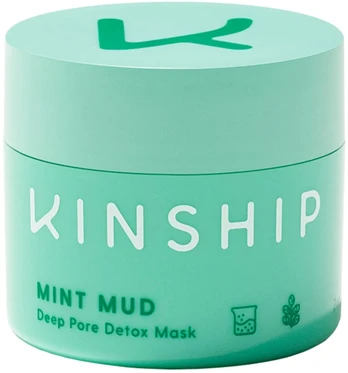 Kinship, Mint Mud Deep Pore Detox, Balancing, Mud Mask, For Face, 57 g
