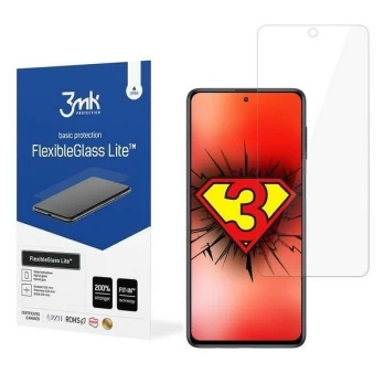 Lankstus apsauginis stiklas 3MK FlexibleGlass Lite Samsung M51 M515