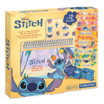 Make It Real DISNEY STITCH DIY Papuošalų gaminimo rinkinys