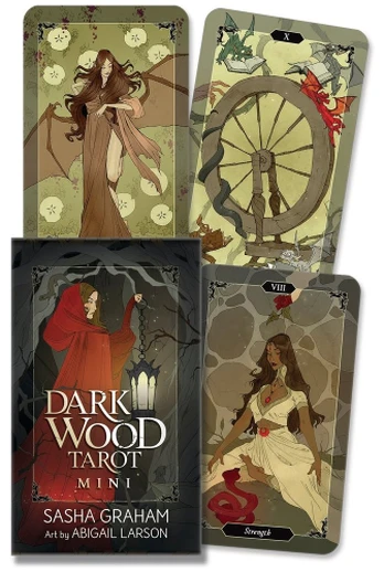 Dark Wood Tarot Mini kortos