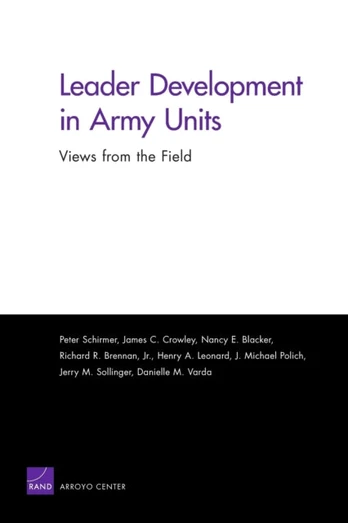Leader Development in Army Units