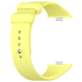Telcon SILICONE STRAP MI BAND 8 PRO M8 PRO (6). Geltonas
