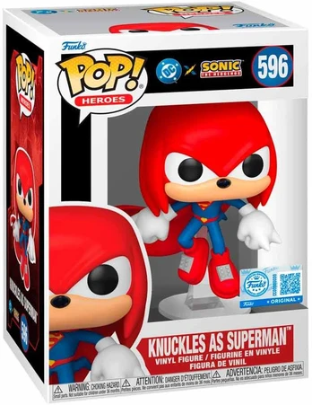 FUNKO POP! Vinilinė figūrėlė: DC / Sonic - Knuckles / Superman