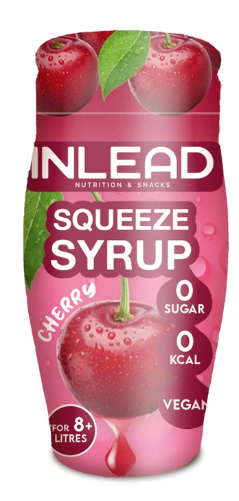 Inlead Squeeze Sirupas 65ml vandeniui paskaninti (Cherry)
