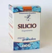 Neo Maisto papildas Silicio mikrogranulės, 50 kapsulių