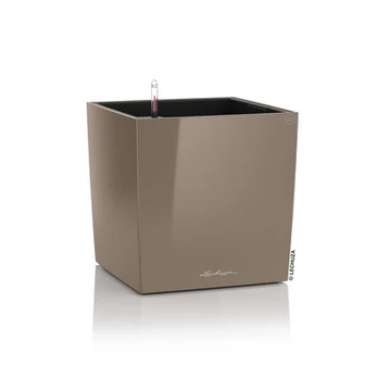 Lechuza vazonai Cube Premium 50 cm, Pilkai ruda, blizgi