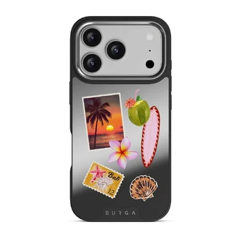 Sun Chaser - iPhone 17 Pro Case, Elite Mirror Dark (MagSafe) / Silver