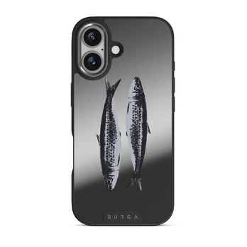 Sardinhas - iPhone 17 Case, Elite Mirror (MagSafe) / Gunmetal