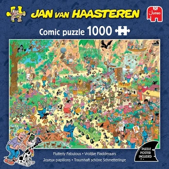 Jan Van Haasteren - Flutterly Fabulous (1000 pieces)