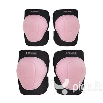 Anatominės kelių ir alkūnių apsaugos Movino Hard Shell Anatomic, 4-7 m