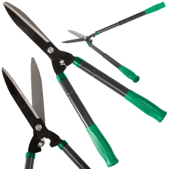 Verk Group Garden hand shears for shrub hedges telescopic pruning shears