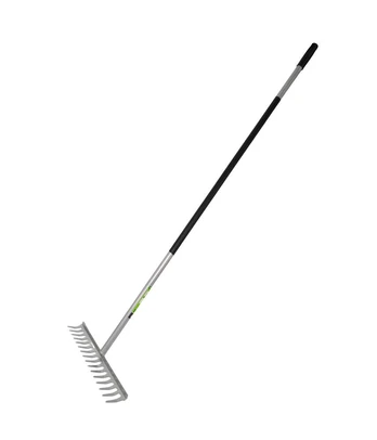 AW-Tools AWTOOLS GRĖBLYS METALINIS SU KOTU L140 16 DANTŲ