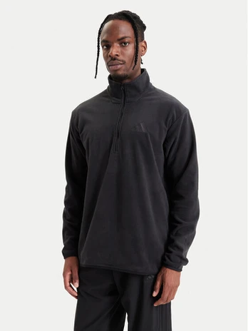 adidas Fliso džemperis Terrex Multi Essentials Half Zip Fleece Jacket KZ1774 Juoda Regular Fit