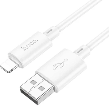 HOCO USB A iki Lightning kabelis 2.4A X88 1 m baltas
