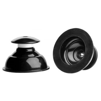 XR Brands Plungers Silicone Intimate Suction Cups Large Opening 2 pcs