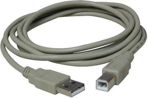 Kabelis USB Logo USB-A - 1.8 m Pilka (7946)