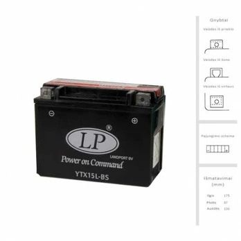 Landport Akumuliatorius 13 Ah 12V