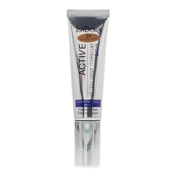IsaDora, 24 Hrs Active, Natural, Liquid Foundation, 24, Golden Olive, 35 ml