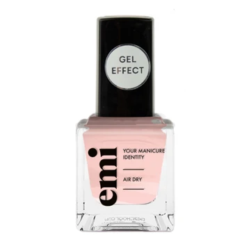 E.Mi Nail Polish Gel Effect Nagų lakas, Misty Pink