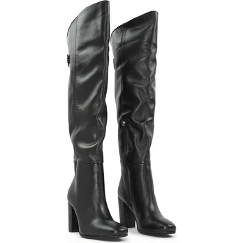 Auliniai moterims, Juoda, Michelle high boots