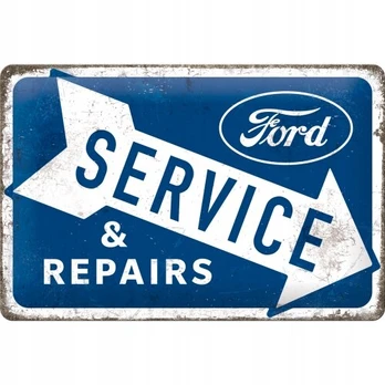 Nostalgic Art Plakatas 20x30cm Ford-service Repair