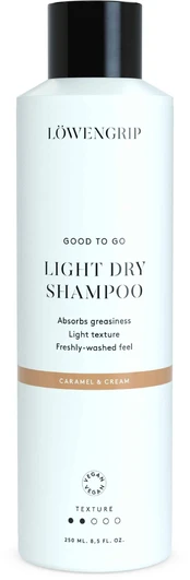 Löwengrip Lengvas sausas šampūnas Caramel & Cream (250ml) kaina