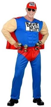 Widmann Super Beer man kostume