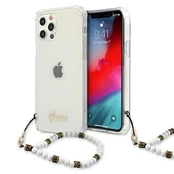 Telefono dėklas Guess Apple iPhone 12 / 12 Pro, Apple iPhone 12/Apple iPhone 12 Pro, balta kaina