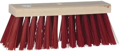 Gadekost Vikan t/skaft træ 320mm medium børster