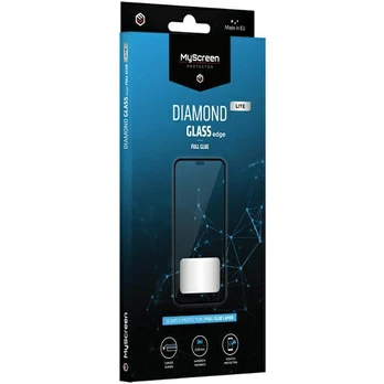 MyScreen MS Diamond Glass Edge Lite FG iPhone 15 Plus 6.7" juoda|juodas Full Glue