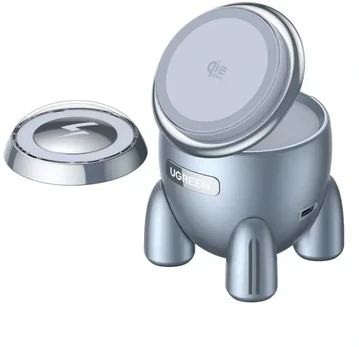 Įkroviklis Ugreen Įkroviklis indukcinė 2w1 Ugreen W713 MAGFLOW