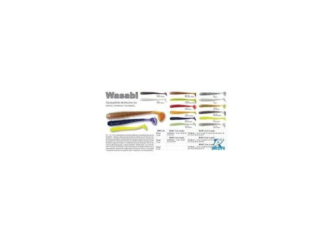 Riperis ROBINSON Wasabi, 9,3 cm, 5 vnt., įvairių spalvų