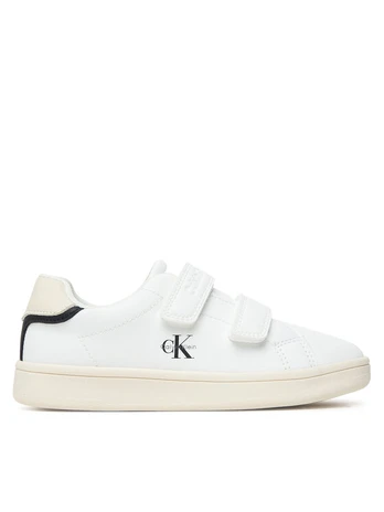 Calvin Klein Laisvalaikio batai Low Cut Velcro Sneaker V1X9-83440-1355 S Balta