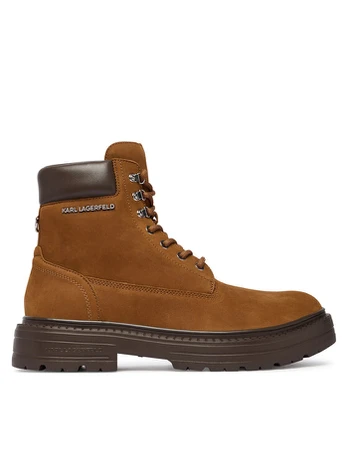 KARL LAGERFELD Auliniai batai Miles KL10252 Ruda