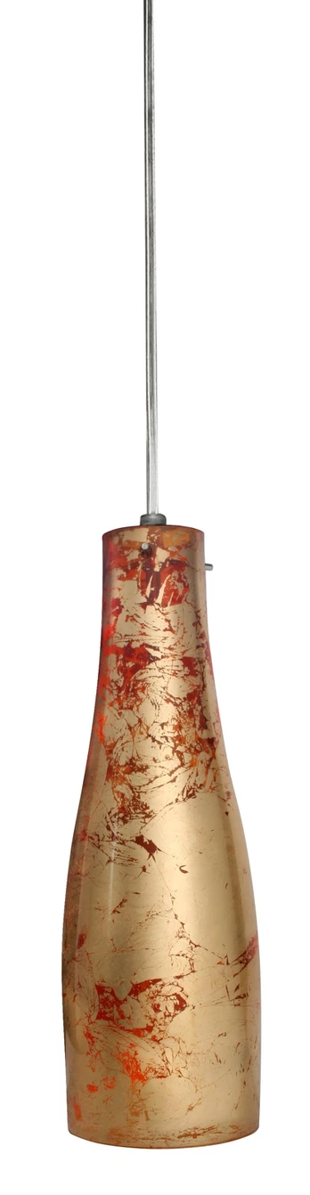 OVERLING BOTTLE 1X60W Raudonas/GOLD