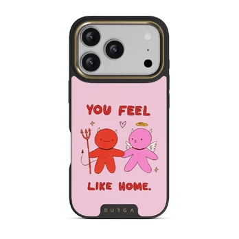 Like Home - iPhone 17 Pro Case, Elite Dark (MagSafe) / Gold