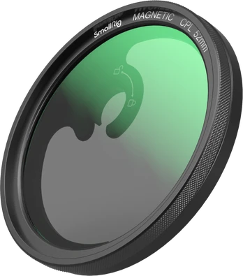 SmallRig 4388 MagEase Magnetic CPL Filter Kit with M-mount Filter Adapteris (52mm)