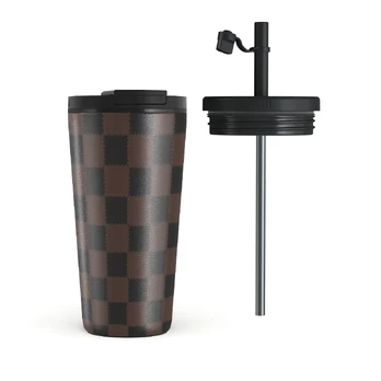 Flashback - Travel Mug, 500 ml / Flap & Straw Set