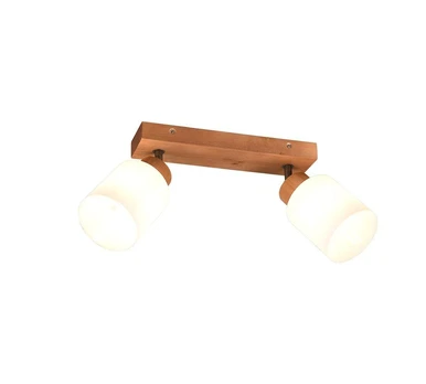 Trio-Lighting Assam 2-pc E14 wood/white virziena gaismeklis