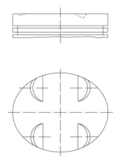 Stūmoklis MAHLE 005 24 00 kaina