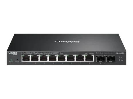 TP-Link OMADA switch ES210X-M2 (8x2,5GbE,2xSFP+,fanless)