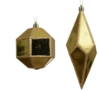 Christmas Tree toy Decoris 028453. auksinis