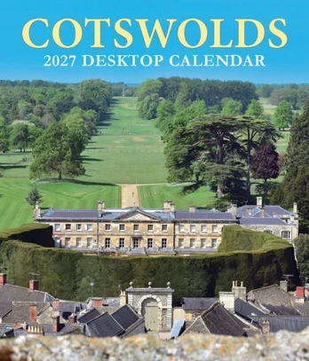 Cotswolds Large Desktop Calendar - 2027