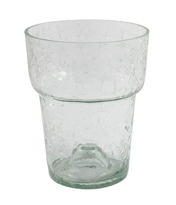 Vazonas Domoletti OSK_RANT_XL, stiklas, Ø 16.5 cm, skaidrus