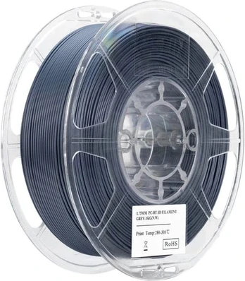 eSun PC-HT plastikas 1kg 1.75mm - Pilkas