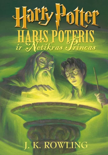 KNYGA Haris Poteris ir Netikras princas. 6 dal