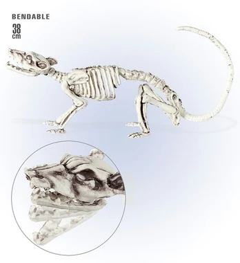 Bendable "RAT SKELETON" 38 cm