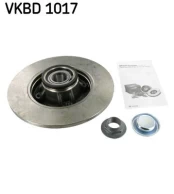 Stabdžių diskas SKF VKBD1017 kaina