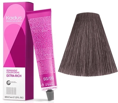 Plaukų dažai Kadus Professional Permanent Color, 7/16, 60 ml