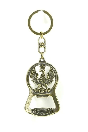 Metalinis raktų pakabukas su ereliu 6cm - ABINO